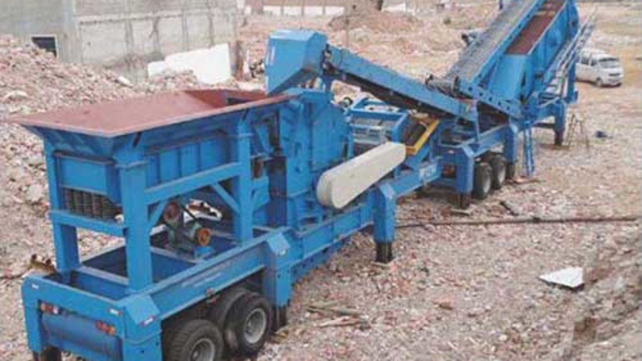 Adelantar Oponerse a atraer Máquina Trituradora De Escombros - AIMIX Trituradora De Piedra