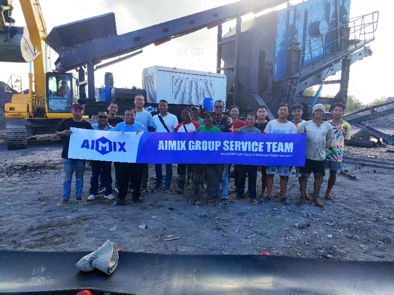AIMIX Planta de Cribado en Filipinas