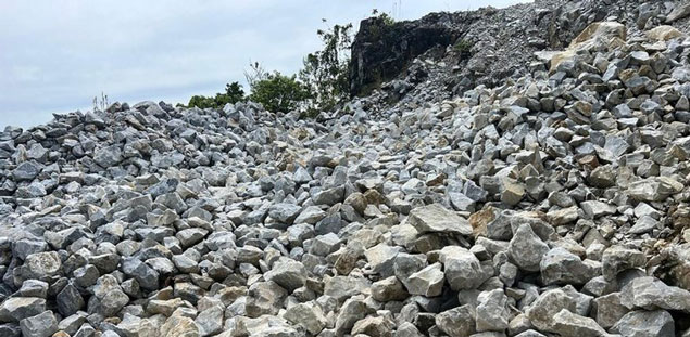 Materia Prima para Trituradoras de Piedra en Venta