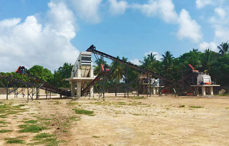 Planta Trituradora de Piedra Estacionaria en Venta en Tanzania