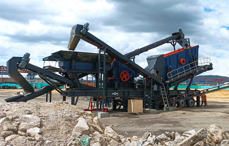 Trituradora de Impacto Móvil 3 en 1 en Venta para Colombia