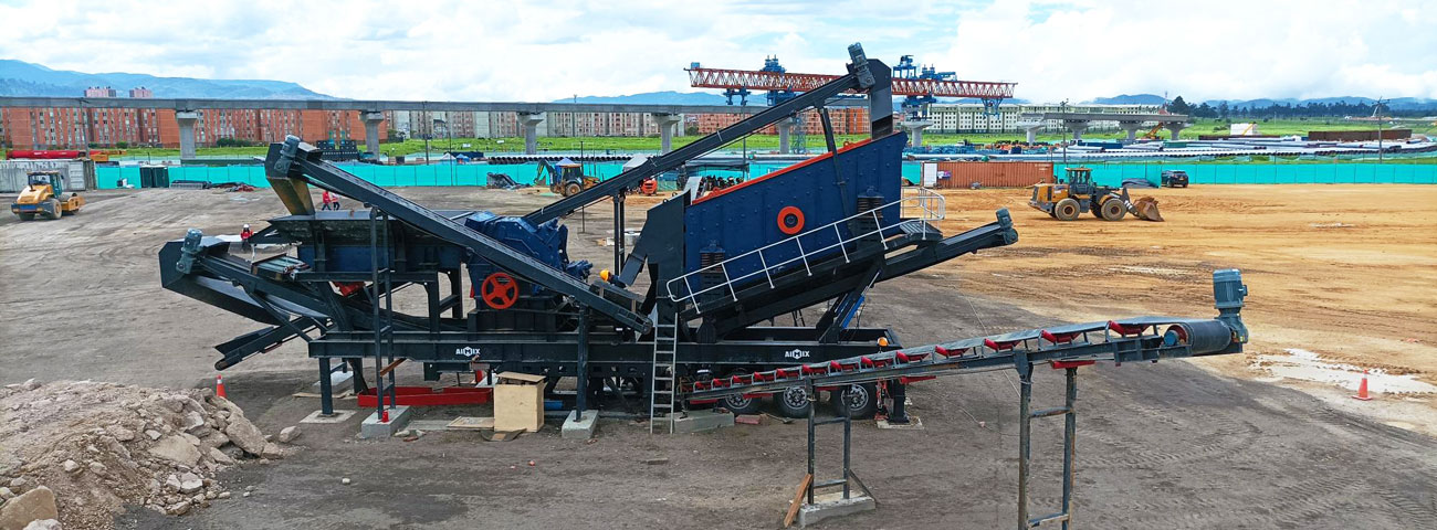 3 en 1 Trituradora de Impacto Móvil de Piedra en Venta