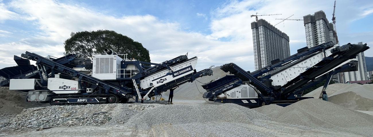 Trituradora de Piedra sobre Orugas 2 en 1 en Venta