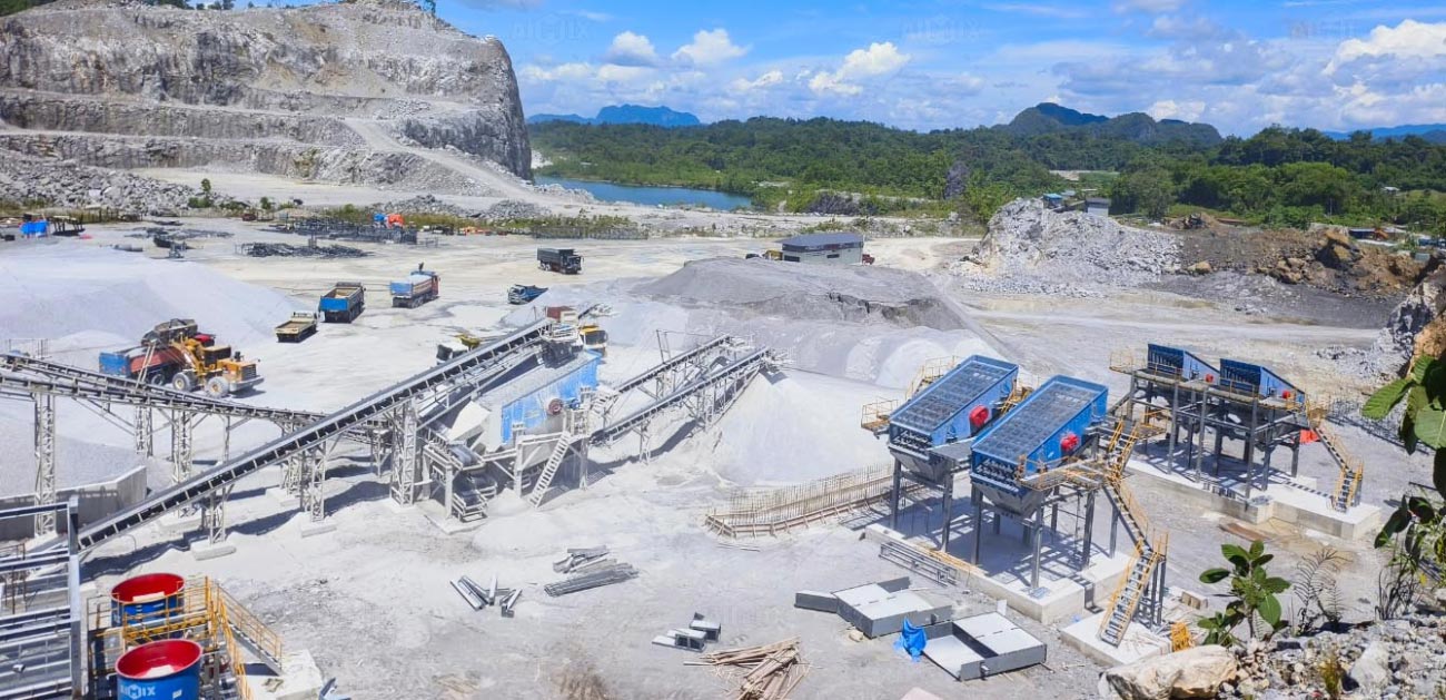 Industrial de Minería para Producir Agregados