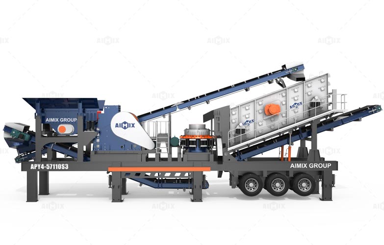 Andamine Trituradora de Cono Móvil 4 en 1