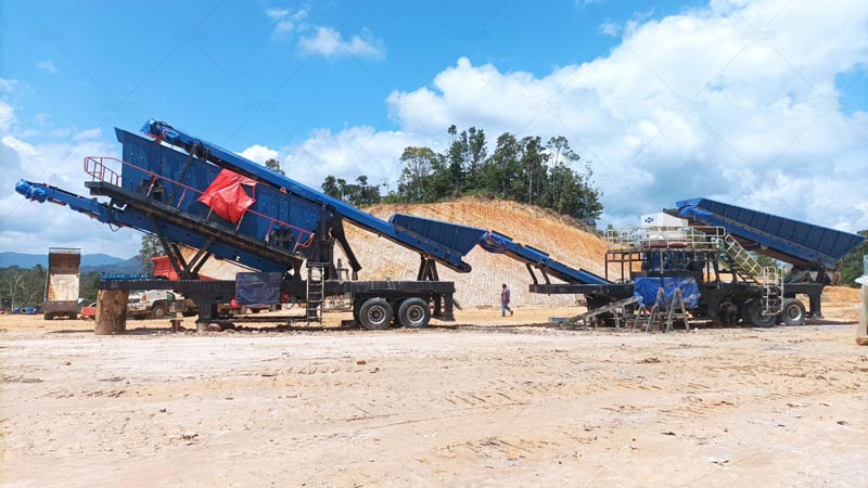 Trituradora de Piedra de Cono Móvil en Malasia