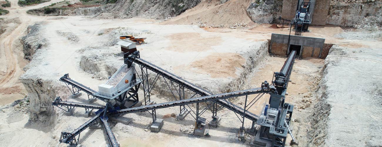 Planta Estacionaria de Piedra con Trituradora Primaria y Secundaria