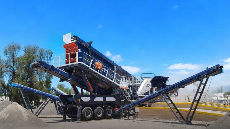 Trituradora Secundaria Móvil para Fabricar Agregagdos