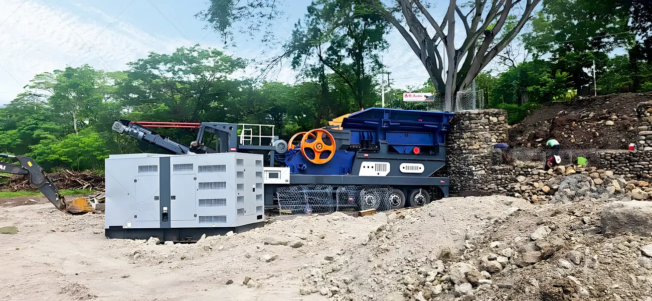 Dos Plantas Trituradoras de Piedra Móviles 2 en 1 con Valor a Largo Plazo en Honduras