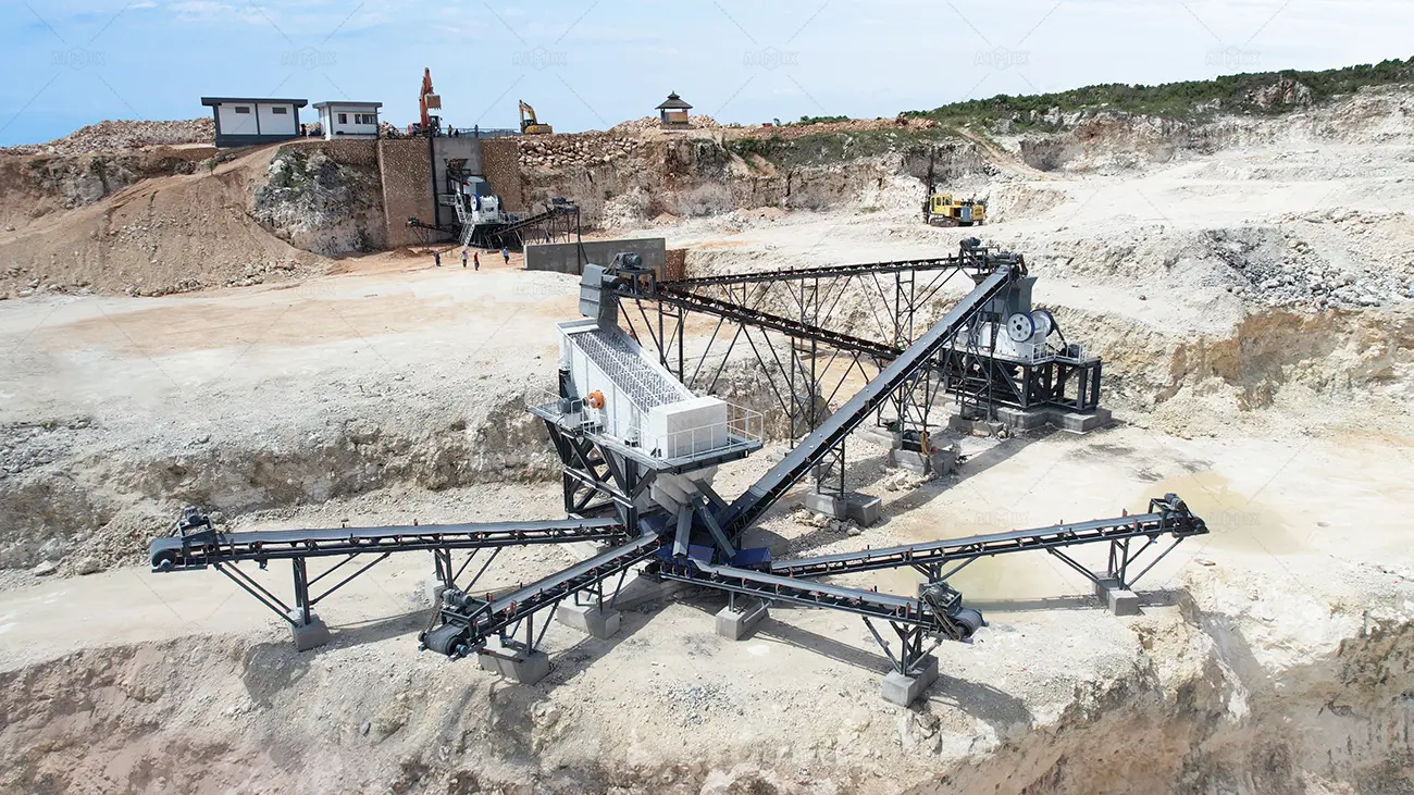 Planta Chancadora de Piedra Estacionaria con Precio Personalizado en Indonesia