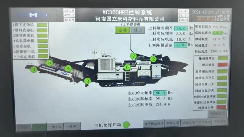 Trituradora de Piedra Automatizada con Control PLC Precio