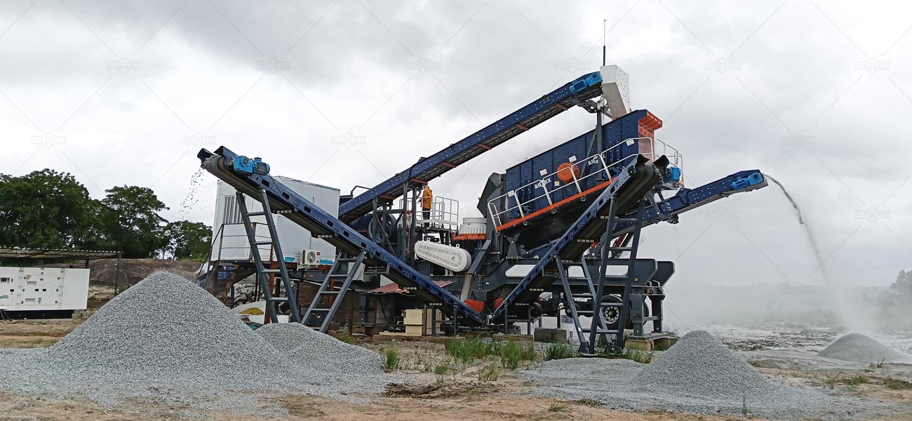 AIMIX Planta de Chancado de Piedra para la Venta en América Latina