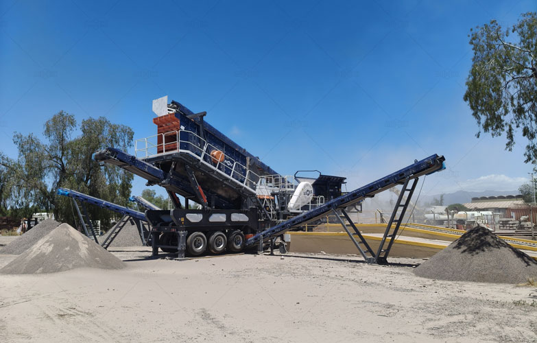 Planta Trituradora de Áridos Móvil en Argentina para una Empresa de Agregados