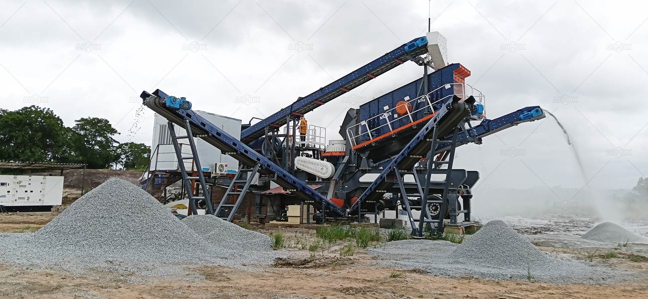 En Zimbabue se ha instalado una planta trituradora móvil para procesar granito, con una capacidad de 100 toneladas por hora,  para producir áridos para la construcción.