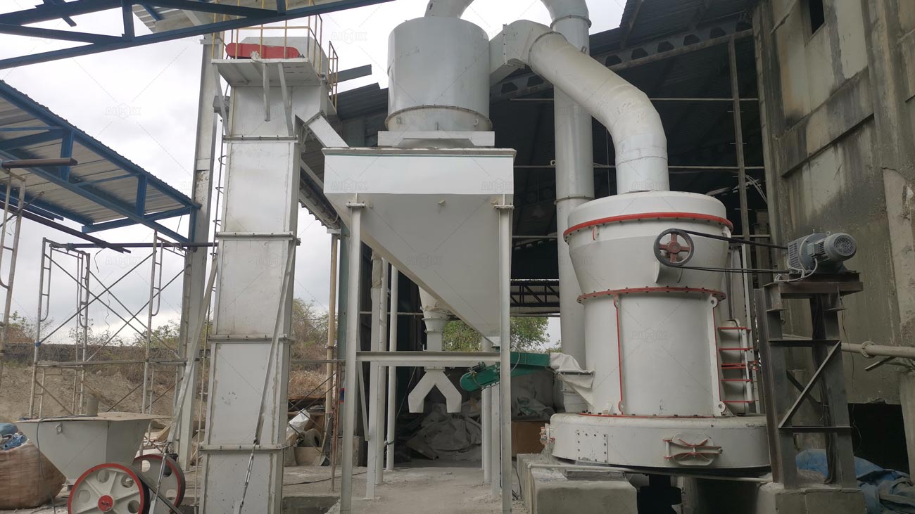 Molino Raymond vertical para molienda de polvo fino en minerales no metálicos, sistema integrado con clasificador de aire